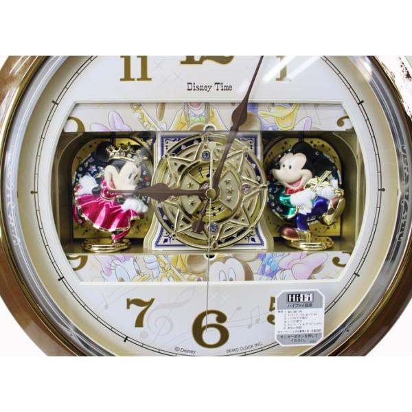 セイコー ディズニータイム からくり時計 ミッキー ミニー 電波掛け時計 連続秒針 茶マーブル模様光沢仕上げ Fw587b Buyee Buyee 日本の通販商品 オークションの代理入札 代理購入