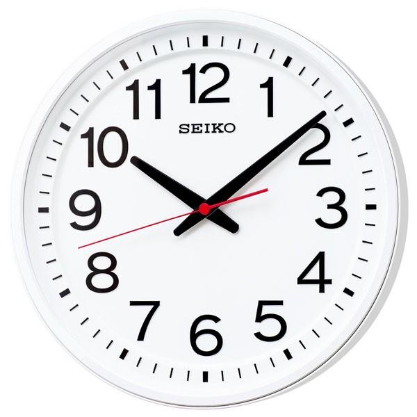 SEIKO セイコー教室の時計 電波掛け時計 アクリル風防 KX236W 白