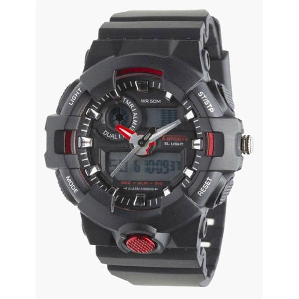 クレファー T-SPORTS ティースポーツ アナデジウオッチ 腕時計 レッド メンズ TS-AD252-RD