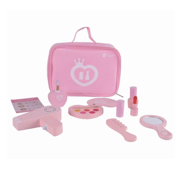 おしゃれ遊び メイク お化粧 おもちゃ メイクアップセット 3歳 4歳 5歳 誕生日 プレゼント clmakeupset木のおもちゃ