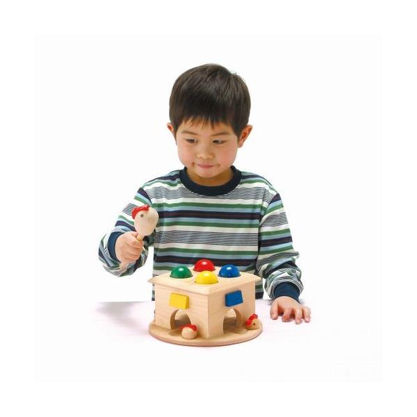 たたいてコロン トンカチ遊び 木のおもちゃ 出産祝い 1歳 2歳 3歳 誕生日 プレゼント Buyee Buyee Japanese Proxy Service Buy From Japan Bot Online