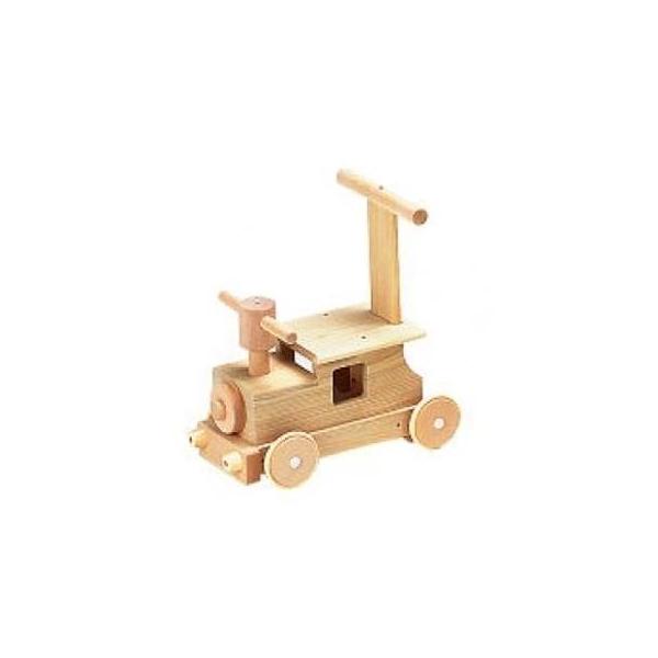 おもちゃ 木製 木のおもちゃ 赤ちゃん 手押し車 カタカタ 乗用玩具 日本製 乗れる 乗り物 汽車 電車 足けり 音が鳴る 音が出る 男の子 女の子 ハーフバースデー モッコ MOCCO 平和工業