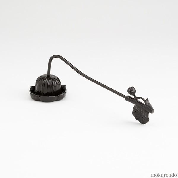 ローソク消し 蓮 煮色 ろうそく消し 灯消し 仏具 仏壇用 Rokimnr 仏具の木蓮堂 通販 Yahoo ショッピング