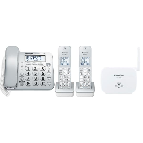 中継アンテナ(登録済み)付属でより広範囲にて子機が使用できます。通常のセット商品は子機２台付までのセットしかない為、子機をもっと必要な方にご用意したセット商品のご提供です。付属品も含めすべて新品です。[親機＋子機1台set商品]に子機を増設...