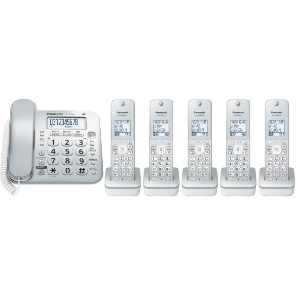 子機6台付きパナソニックコードレス電話機VE-GD28セット
