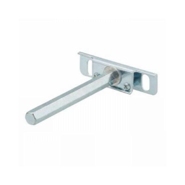 隠し棚受け（左右上下水平調整機能付） 【N-003】丸喜金属 スチール製　ニッケルメッキ仕上げ ＊単品商品（1個） ◇ビスは付属しておりません