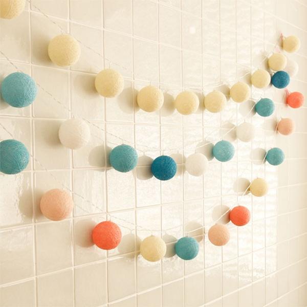 Pse取得済 購入 コットンボールランプ クッカ Kukka ストリングライト インテリア Ledライト ダイニング リビング ガーランド