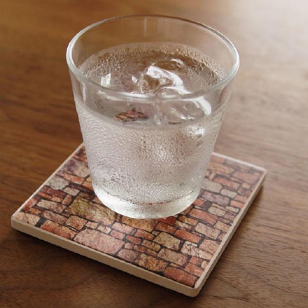 ソーク コースター Soak Coaster 四角 スクエア 丸 ラウンド 吸水 インテリア 雑貨 おしゃれ オフィス かわいい 珪藻土