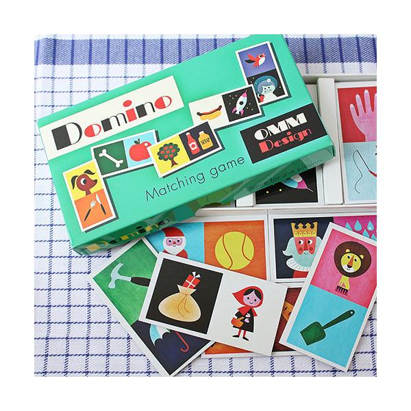 ドミノゲーム Domino Omm Design 発売モデル カードゲーム Ingela おしゃれ Pop 雑貨 Arrhenius かわいい