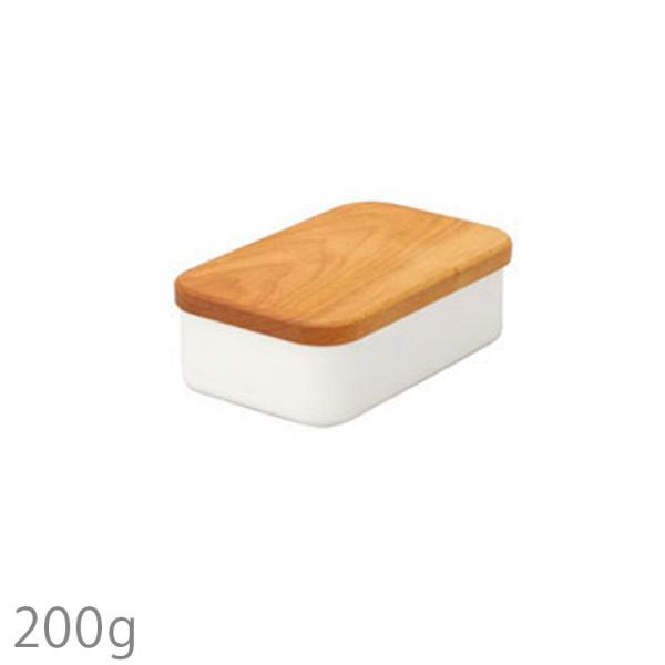 送料無料新品 野田琺瑯 バターケース0g用 ホーロー ほうろう 保存容器 キッチン 北欧 かわいい 雑貨 テイスト