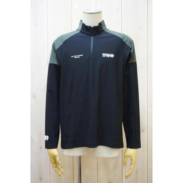 【新品タグ付き】TFW49 ティーエフダブリュー ロンT HALF ZIP TFW49 ティーエフダブリューフォーティーナイン T102420017 L/S