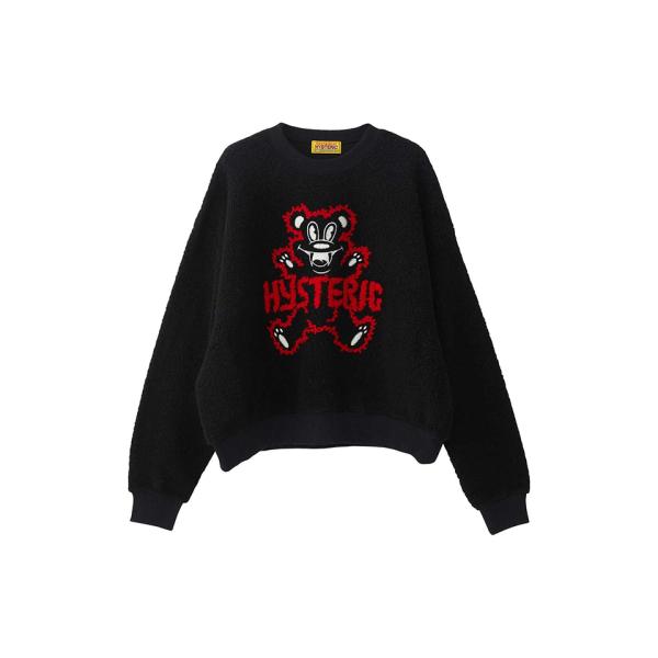 HYSTERIC GLAMOUR ヒステリックグラマー 01253CS03 FIRE BEAR刺繍