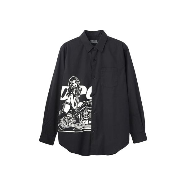 【希少】HYSTERIC GLAMOUR レギュラーカラーシャツ BAD GIRL CLUB レギュラーカラーシャツ|HYSTERIC GLAMOUR MEN