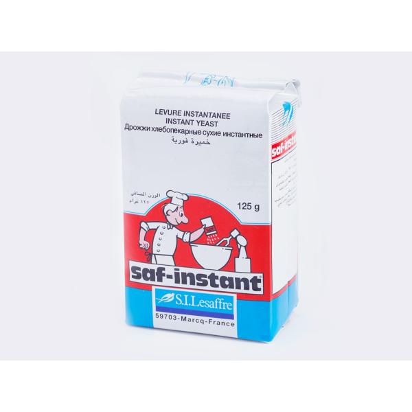 サフ インスタントドライイースト 125g（赤）フランス・サフ社の予備発酵のいらないインスタントドライイースト 内容量：125g賞味期限：1年以上【ドライイーストの保管方法】・開封後はきちんと密封し、冷蔵または冷凍で保存してください。 【原...