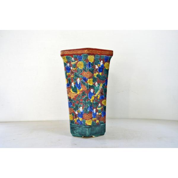 お買得 店長お宝 九谷焼 極上 盆栽鉢 名工 九谷木米 作 深六角鉢 懸崖鉢 蘭鉢 現品 Buyee Servis Zakupok Tretim Licom Buyee Pokupajte Iz Yaponii