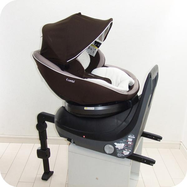 【お得っ！厳選中古】チャイルドシート Combi コンビ クルムーヴ スマート ISOFIX エッグショック JJ-600 回転式 中古チャイルドシート【C.一般中古】【中古】