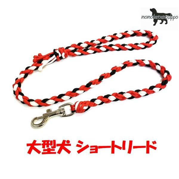 PARACORD LEAD パラシュートコード ショートリード（カラー：A レッド