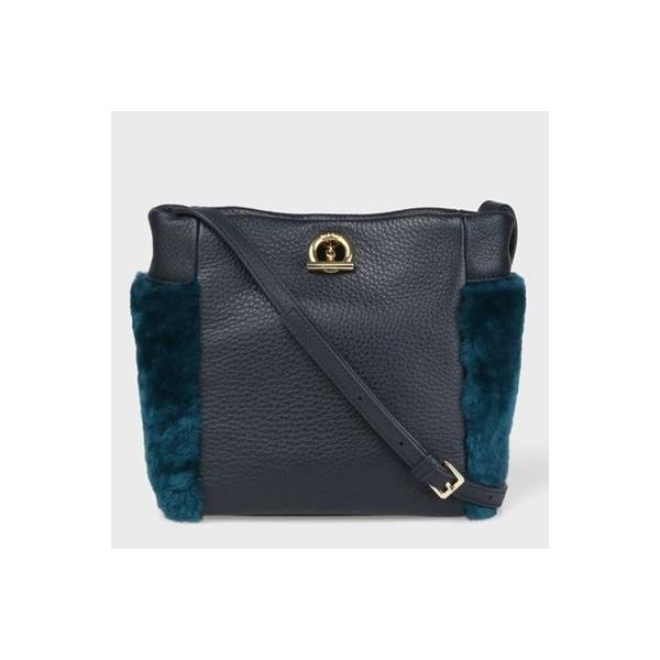 Paul ポールスミス Paul ラッピング無料 シアリング ショルダーバッグ W361 190 Grand Lounge ファッション Smith シアリング ネイビー