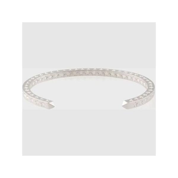 ポールスミス Paul ブレスレット メンズ バングル フルフェイススターパターン シルバー シルバー Paul Smith Ps Grand メンズ Lounge