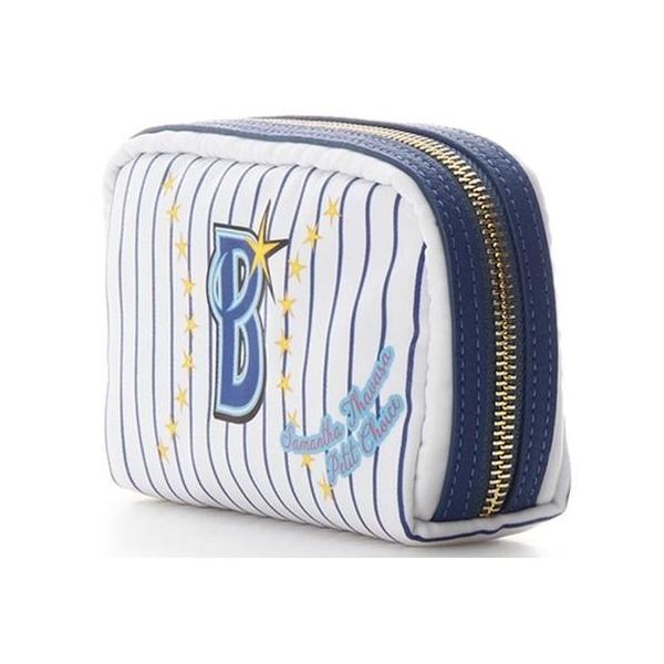 サマンサタバサ ポーチ 横浜denaベイスターズコラボ ブルー Grand ポーチ Samanthathavasapetitchoice ブルー Stp Grand Lounge