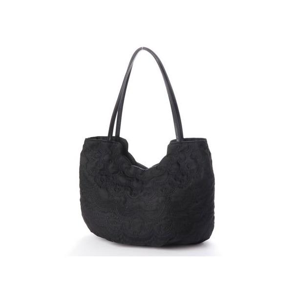 ハンドバッグ スカラップキルト ツモリチサト Grand Tsumotri ブラック ハンドバッグ Lounge バッグ ブラック Chisato Tc Grand
