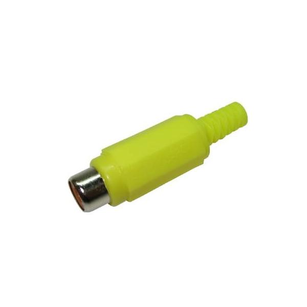 Mr 596 6 マル信無線電機 Rcaジャック ストレート 黄色 34433 モモハラ電機部品 Yahoo ショップ 通販 Yahoo ショッピング