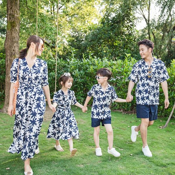 親子 アロハシャツ メンズ 親子コーデ アロハシャツ 親子 ペアルック 親子 お揃い 親子 アロハ ワンピース リゾートワンピース 男性はアロハシャツのみ Dejapan Bid And Buy Japan With 0 Commission