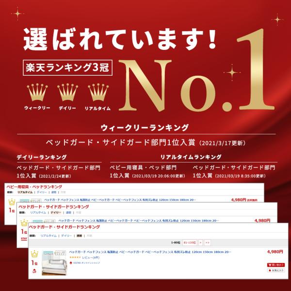 ベッドガード ベッドフェンス 転落防止 ベビーベッドガード ベッドフェンス 1cm 150cm 180cm 190cm 0cm 幼児用 ベッド 柵 赤ちゃん 落下防止 Hugmuu Buyee Buyee 日本の通販商品 オークションの代理入札 代理購入