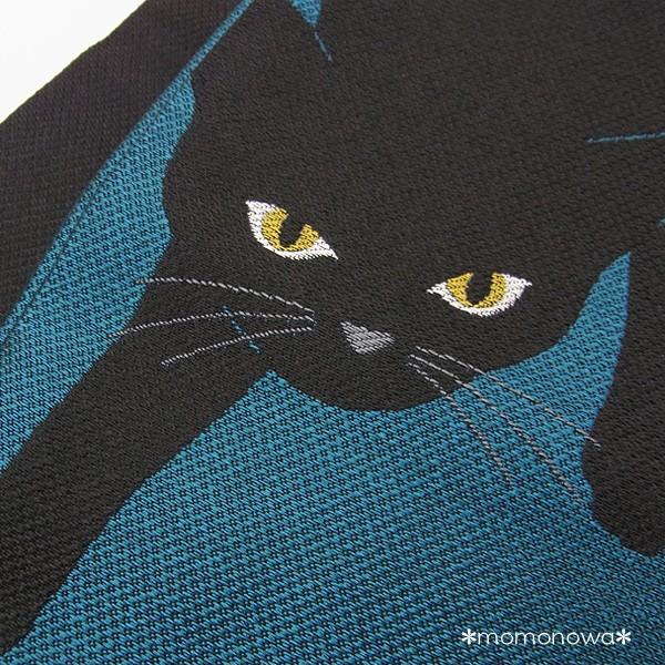 半幅帯 浴衣帯 撫松庵 ボーダー 猫 日本製 ターコイズブルー ローズ ぶしょうあん ねこ Buyee Buyee Japanese Proxy Service Buy From Japan Bot Online