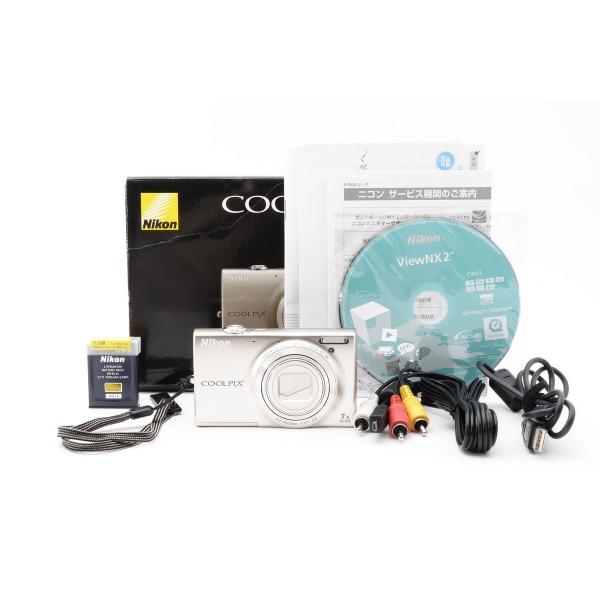 Nikon COOLPIX S6100 シルバー Nikon COOLPIX S6100 16.0MP Digital Camera - Silver for sale