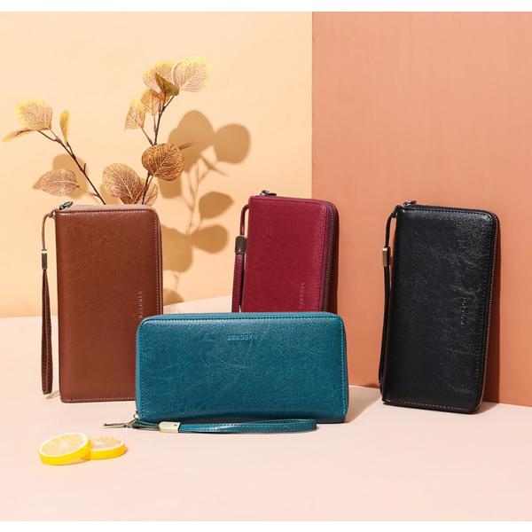 レディース長財布になります。在庫処分品で特価販売となります。色はランダムで出荷されます。返品、交換不可となりますので予めご了承ください。ほつれ、キズがあった場合も返品や交換不可となります。発送はクリックポストで船便のため、お届けに7-14日...