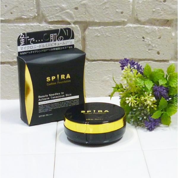芦屋化粧品 SPIRA クッションファンデーション ＜SPF30/PA+++＞ 15g
