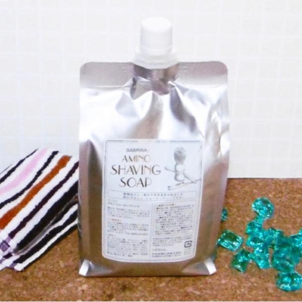 SABRINA AMINOSHAVINGSOAP@TuiA~mVF[rO\[v@1000ml VF[rO\[v