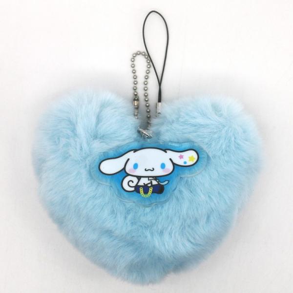 sanrio シナモロール ファー ストラップ キーホルダー シナモン sanrio シナモロール ファー ストラップ キーホルダー シナモン