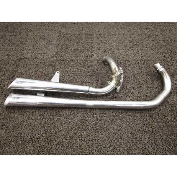 V-TWIN マグナ250 (MC29) スラッシュカットスリップオン　ステン マグナ250 スラッシュカットマフラー スラッシュカット マフラー