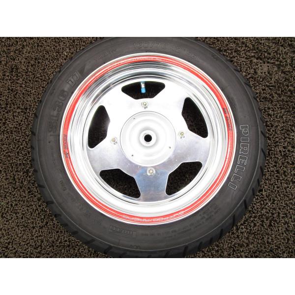 ズーマー 太足 リアホイール □A7399！AF58 ホンダ 【 AF55E 】 ZOOMER