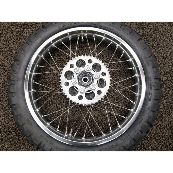 TTR125 リアホイール　スプロケット　ドラムブレーキセット DT125 TAKASAGO リアホイール ブレーキドラム □B57！ スプロケット