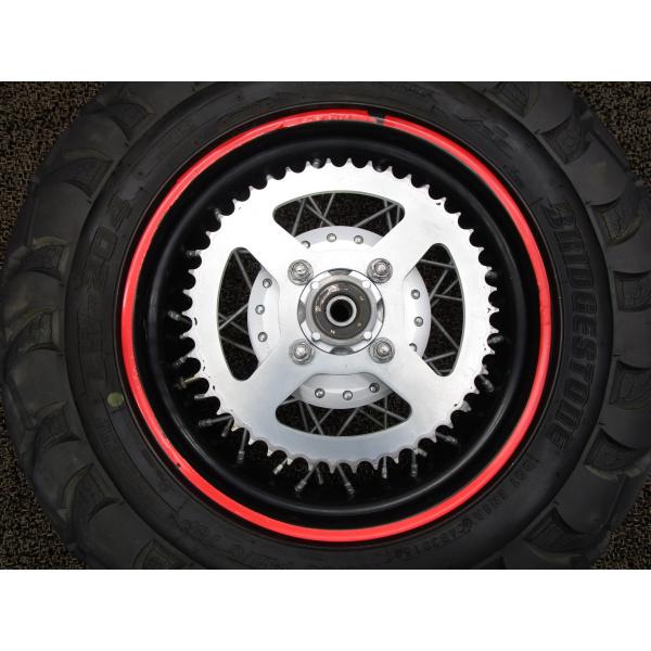 バンバン200 リアホイール スプロケット ブレーキドラム □B1186