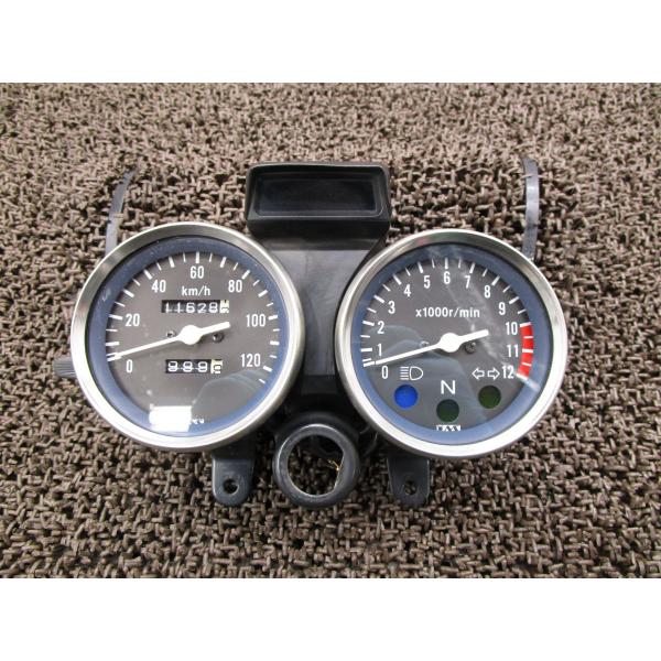 GN125H メーター スピード タコ インジケーターランプ △B8944