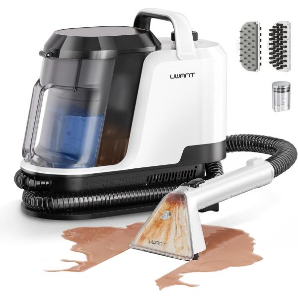uwant Y100JP 家庭用リンサークリーナー 18000Paパワフル吸引力