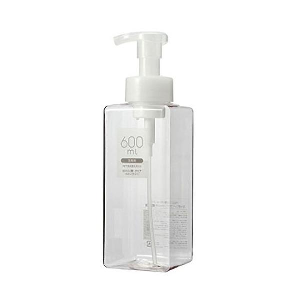 株式会社カインズ PET詰替ボトル 600ml 泡ポンプ クリア
