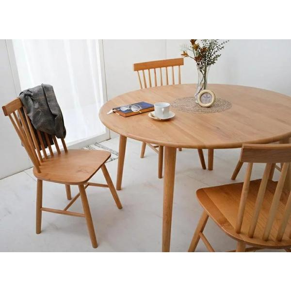 sale 美品アルダーソリッドラウンドテーブル115 丸テーブル