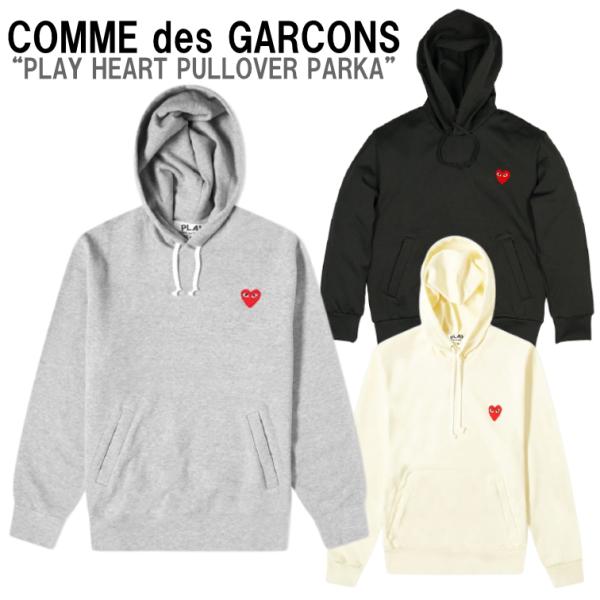 コムデギャルソン プレイ パーカー COMME des GARCONS PLAY HEART