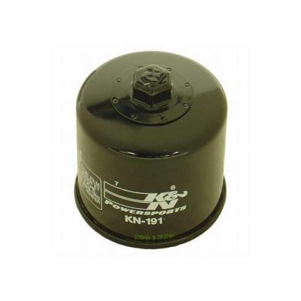 【並行輸入品】K&N KN-191ケーアンドエヌ オイルフィルター ブラック TRIUMPH