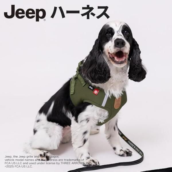 JEEPハーネス 犬用 散歩 小型犬 中型犬 5％OFF