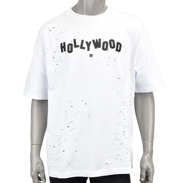AMIRI アミリ HOLLYWOOD SHOTGUN TEE/ショットガン風 ダメージ