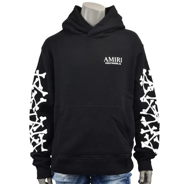 AMIRI（アミリ） BONES STACKED HOODIE/ボーンズ モチーフ ロゴ