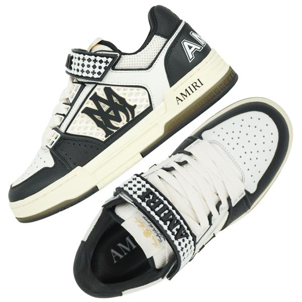 AMIRI（アミリ） MA SKYLINE バイカラー ロゴ ベルクロ スニーカー