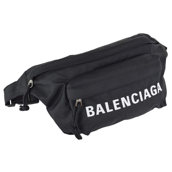 BALENCIAGA バレンシアガ WHEEL BELTPACK/ウエストバッグ/ボディバッグ/ブラック/533009 H858X 1000