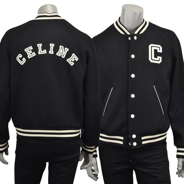 CELINE セリーヌ TEDDY COLLEGE BOMBER JACKET/ツートーンテディ CELINE セリーヌ TEDDY COLLEGE BOMBER JACKET/ツートーンテディ